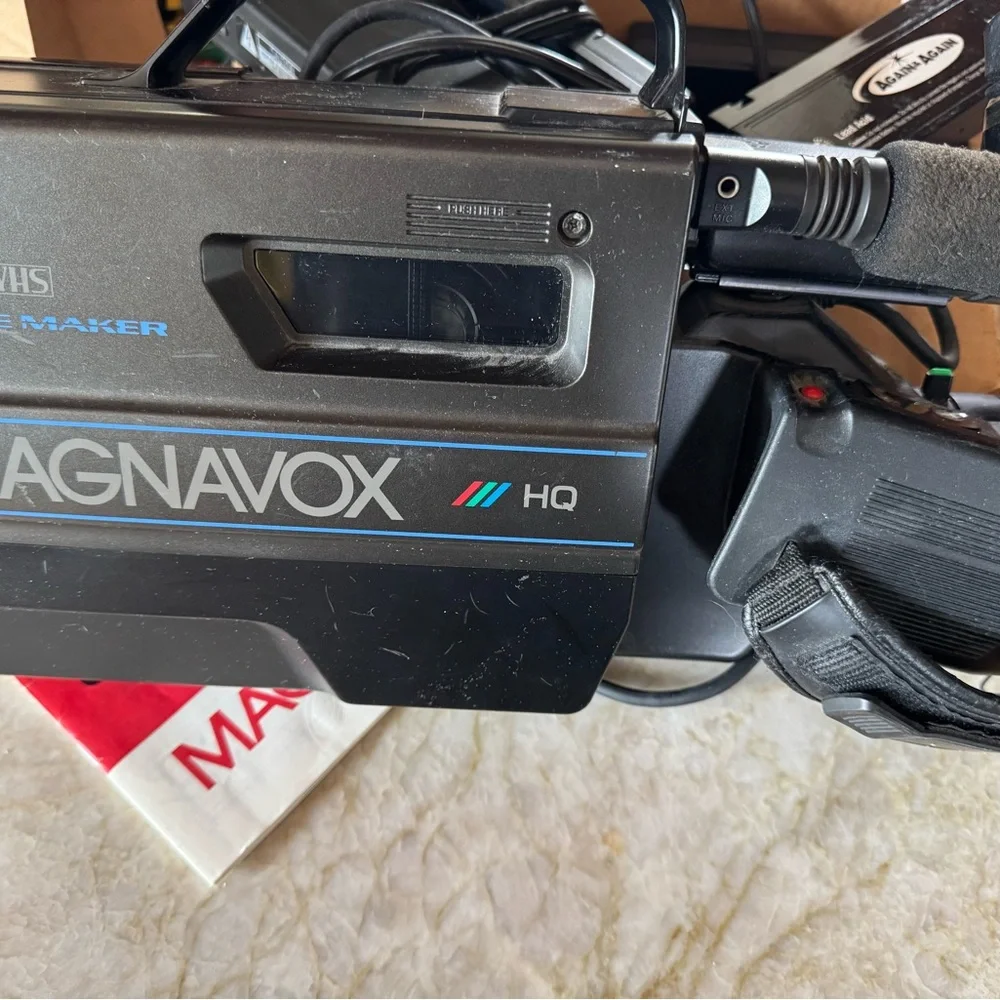 Magnavox Black VHS Camcorder